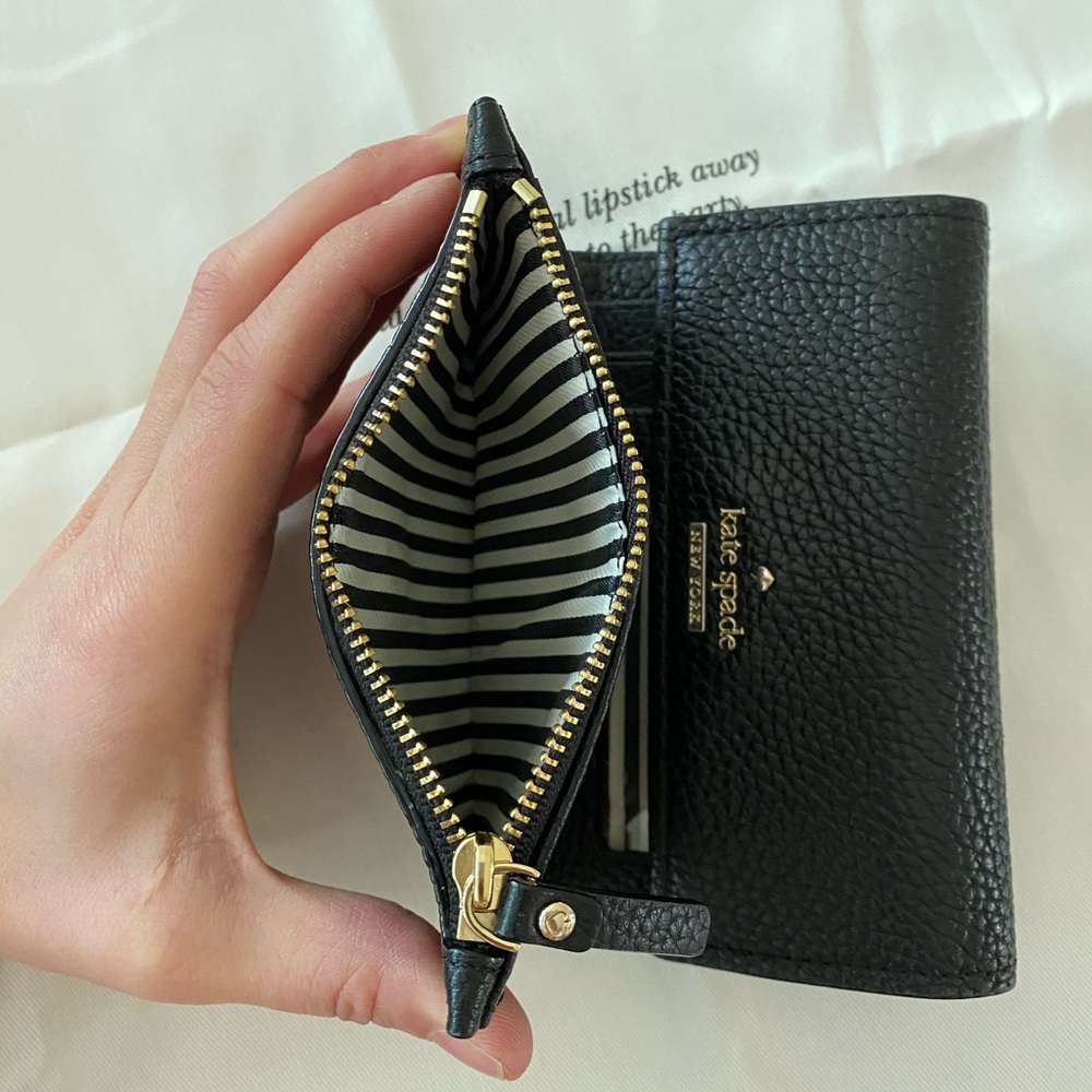 Kate Spade Marquex Wallet Trifold - Picture 6 of 6